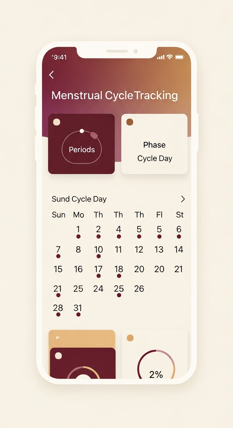 ruby cycle tracking calendar view